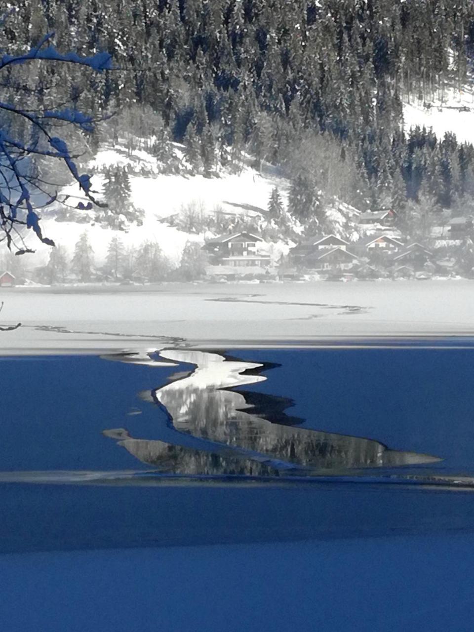 Ferienwohnungen Mitterer Weissensee Exterior foto